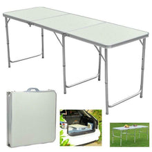 Load image into Gallery viewer, Portable Aluminum Folding Table Indoor/Outdoor
