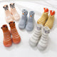 Infant Toddler Cartoon Animals Non-slip First Walkers Baby Elastic Socks Shoes