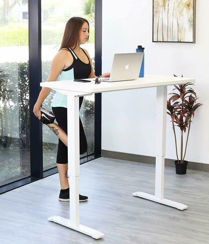 Electric Standing Desk w/ Adjustable Height Home Office Desk - Until Times Up