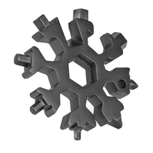 Load image into Gallery viewer, 18 In 1 Snowflake Tactical Keychain Multi Tool
