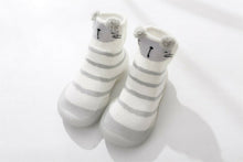 Load image into Gallery viewer, Infant Toddler Cartoon Animals Non-slip First Walkers Baby Elastic Socks Shoes
