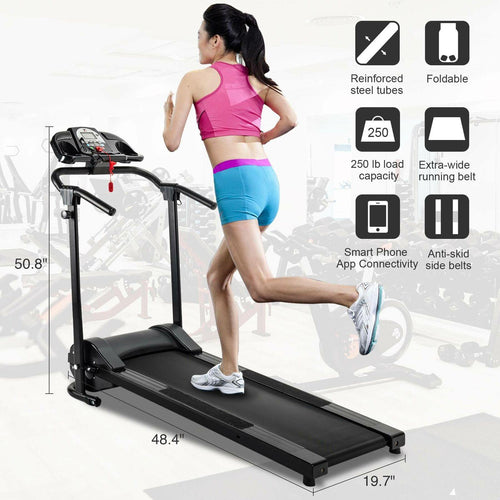 Folding Treadmill Electric Motorized Power Running Jogging Fitness Machine - Until Times Up