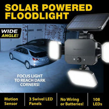 Load image into Gallery viewer, Outdoor Solar Floodlight with Motion Sensor and Remote Control
