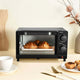 Black 4 Slice Toaster Oven with 3 Setting