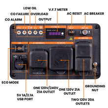 Load image into Gallery viewer, 5500 / 5000 Watt Electric Start Inverter Generator 4-Stroke 223cc OHV Air-cooled
