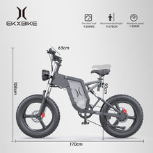 Load image into Gallery viewer, Electric Bike 20inch 2000w 35AH Mountain Bicycle Wheel E-bike
