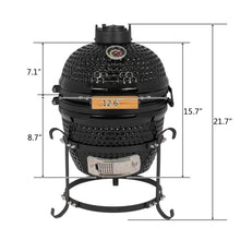 Load image into Gallery viewer, Outdoor BBQ Grill Charcoal Barbecue Pit Patio Backyard Camping Meat Cook Smoker Grill
