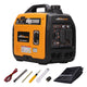 Gas Powered 3500 Watt Portable Inverter Generator Super Quiet 58 dB Home Backup