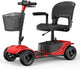 Electric Mobility Scooter 4 Wheel 180W Heavy Duty Power Drive for Seniors