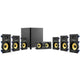 Surround Sound Home Theater System, 8" In-Wall Speakers, 12" Subwoofer