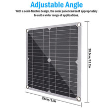 Load image into Gallery viewer, 6000W Complete Solar Panel Kit Solar Power Generator 100A Home 110V Grid System
