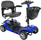 4 Wheels Mobility Scooter Power Wheelchair Folding Electric Scooters Home Travel